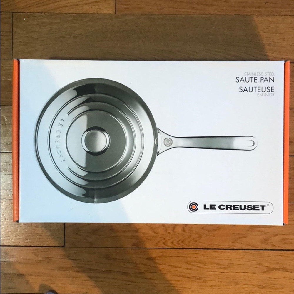 Le Creuset Stainless Steel Sauté Pan - 3qt - 9.5in